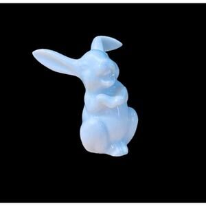 Miniature Figurine Vtg Rabbit Rosenthal Laughing Max Fritz Porcelain Bunny Hare